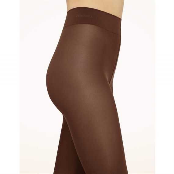 Wolford Velvet De Luxe 66 Tights, Umber 